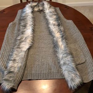 Grey vest